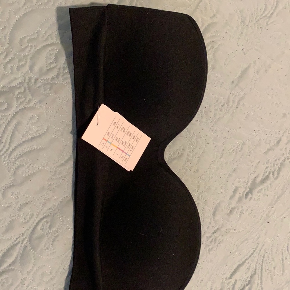 Push up seamless bandeau bra